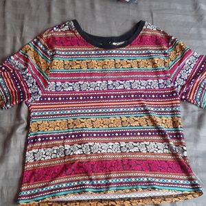 pattern t-shirt